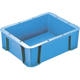 岐阜プラスチック工業　リス　ＳＴ型コンテナ　ブルー　容量８Ｌ　ＳＴ－９Ａ－２Ｂ　１個