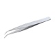 TRUSCO ステンレス製ピンセット 先曲型 長さ125mm TSP-26 1本