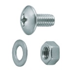 ＴＲＵＳＣＯ　組立用ステンレスボルト・ナットＭ６×１２ｍｍ　ＳＵＳ－ＢＮＷ４０　１セット