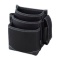 ＴＲＵＳＣＯ　腰袋（３段・携帯電話ホルダー付）　ブラック　ＴＷＰ３－ＢＫ　１個