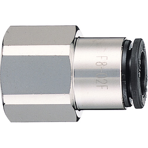 千代田通商　タッチコネクターファイブ　フィメイルコネクター　１０ｍｍ・ＲＣ１／４　Ｆ１０－０２Ｆ　１個1