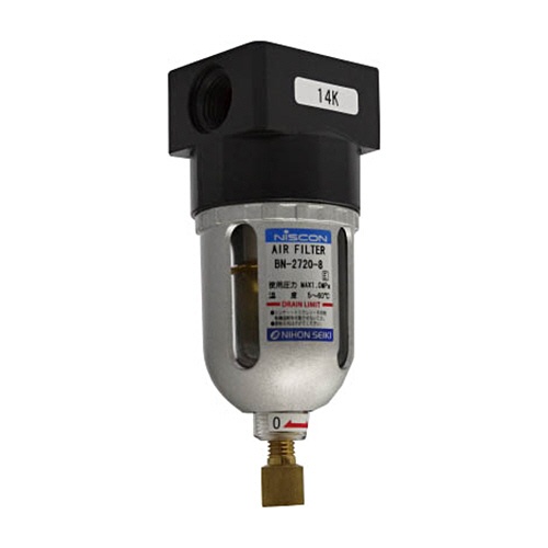 日本精器　エアフィルタ　８Ａ　コンパクトタイプ　ＢＮ－２７２０－８　１個1