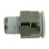 千代田通商　タッチコネクターファイブ　メイルコネクター　Ｗ（白）１２ｍｍ・Ｒ１／４　Ｆ１２－０２ＭＷ　１個1