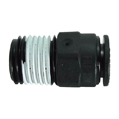 千代田通商　タッチコネクターファイブ　樹脂メイルコネクター　８ｍｍ・Ｒ１／４　ＦＲ８－０２Ｍ　１個1