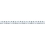 シンワ測定　マシンスケール　２００ｍｍ　下段左右振分目盛穴無　１４１６１　１本