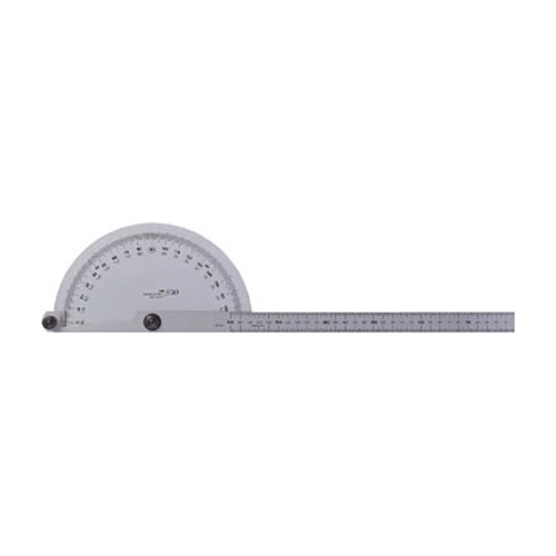 ＴＲＵＳＣＯ　プロトラクター　目量０．５°竿全長５００ｍｍ　ＴＰ－３００　１個1