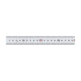シンワ測定　直尺シルバー（上下１ｍｍピッチタイプ）　１５０ｍｍ　１３４０４　１本