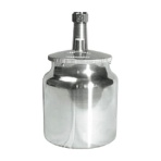 ＣＦＴランズバーグ　吸上式塗料カップアルミ製（容量７００ＣＣ）　Ｇ３／８　ＫＲ－４７０－１　１個