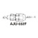 アネスト岩田　ホースジョイント　Ｇ１／４袋ナット　ＡＪＵ－０３２Ｆ　１個1