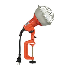 ハタヤリミテッド　防雨型作業灯　リフレクターランプ　２００Ｗ　１００Ｖ　電線０．３ｍ　バイス付　ＲＧ－２００　１台1