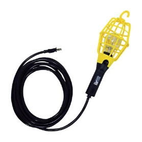 ハタヤリミテッド　補助コードランプ　６０Ｗ耐振電球付　電線５ｍ　ランプガード　黄　ＩＬＩ－５Ｙ　１台