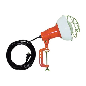 ハタヤリミテッド　防雨型作業灯　リフレクターランプ　３００Ｗ　１００Ｖ　電線５ｍ　バイス付　ＲＣ－３０５　１台