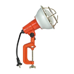 ハタヤリミテッド　防雨型作業灯　リフレクターランプ　２００Ｗ　１００Ｖ　電線０．３ｍ　バイス付　ＲＥ－２００　１個1