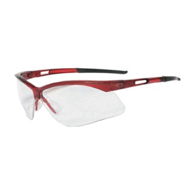 ＴＲＵＳＣＯ　二眼型安全メガネ（フレーム赤色）　ＴＳＧ－８１０６ＲＥ　１個