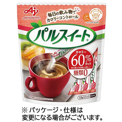 味の素　パルスイート　スティック　１．２ｇ　１パック（６０本）1