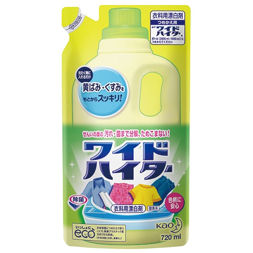 花王　ワイドハイター　つめかえ用　７２０ｍＬ　１個1