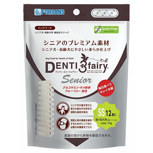 フォーキャンス　デンティ・スリーフェアリー　シニア　ＳＳ　１２個（７０ｇ）　１パック1