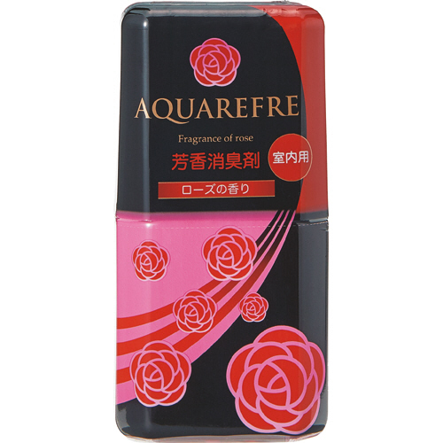 【クリックで詳細表示】ライオンケミカル アクアリフレ 芳香消臭剤 室内用 ローズの香り 400ml 1個 223783