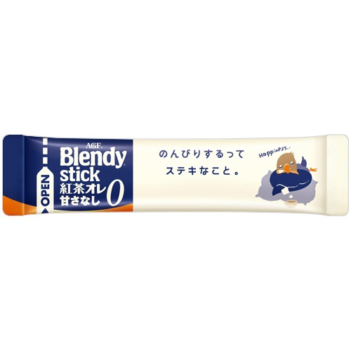 味の素ＡＧＦ　ブレンディ　スティック　紅茶オレ　甘さなし　１箱（８本）2