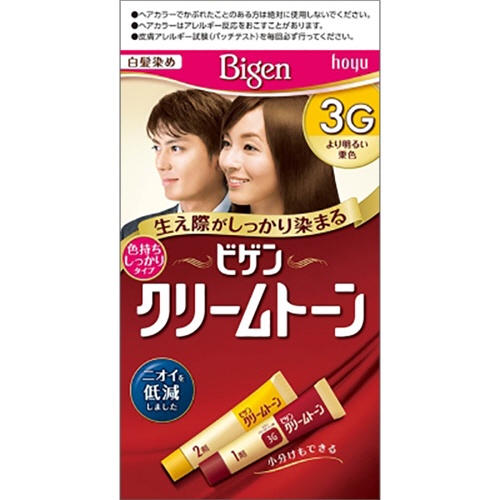 ｈｏｙｕ　ビゲン　クリームトーン　３Ｇ　１個1