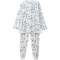 ケアファッション　フルオープンパジャマ　婦人用　ブルー　Ｓサイズ　０１８０３－１４　１着