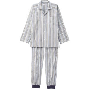 ケアファッション　フルオープンパジャマ　紳士用　グレー　Ｓサイズ　０１８８５－１４　１着1