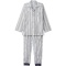 ケアファッション　フルオープンパジャマ　紳士用　グレー　Ｓサイズ　０１８８５－１４　１着