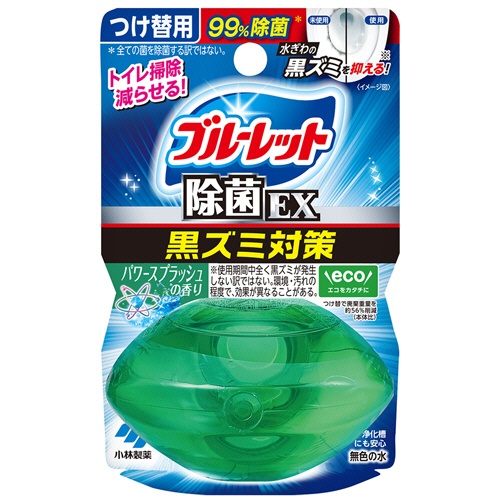 小林製薬　液体ブルーレットおくだけ　除菌ＥＸ　パワースプラッシュの香り　つけ替用　６７ｍｌ　１個1