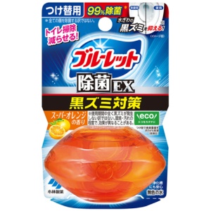 小林製薬　液体ブルーレットおくだけ　除菌ＥＸ　スーパーオレンジの香り　つけ替用　６７ｍｌ　１個1