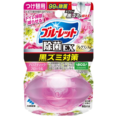 小林製薬　液体ブルーレットおくだけ　除菌ＥＸ　フレグランス　アロマティックフローラル　つけ替用　６７ｍｌ　１個1