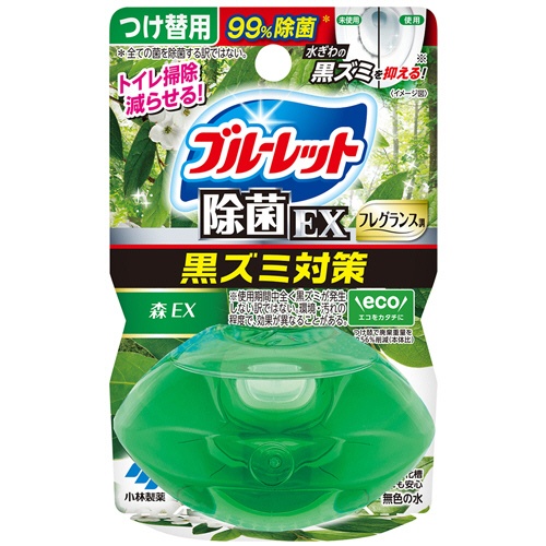 小林製薬　液体ブルーレットおくだけ　除菌ＥＸ　フレグランス　森ＥＸの香り　つけ替用　６７ｍｌ　１個1