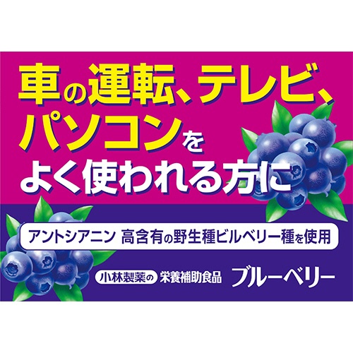 小林製薬　ブルーベリー　お徳用　６０日分　１個（６０粒）4