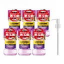 ＪＮＴＬコンシューマーヘルス　薬用リステリン　トータルケアゼロプラス　６本＋ポンプ１個付　１０００ｍｌ／本　１ケース