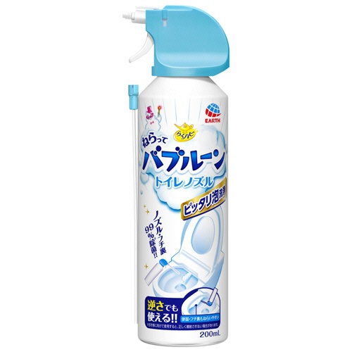 アース製薬　らくハピ　ねらってバブルーン　トイレノズル　２００ｍＬ　１本1