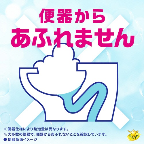 アース製薬　らくハピ　いれるだけバブルーン　トイレボウル　１８０ｇ　１パック（３袋）8