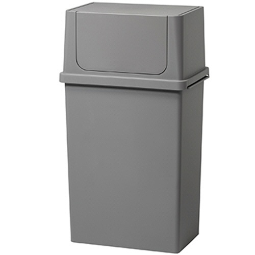 ライクイット　フロントオープントラッシュビン　ワイド　２５Ｌ　グレー　ＬＢＤ－１０－ＧＹ　１台1