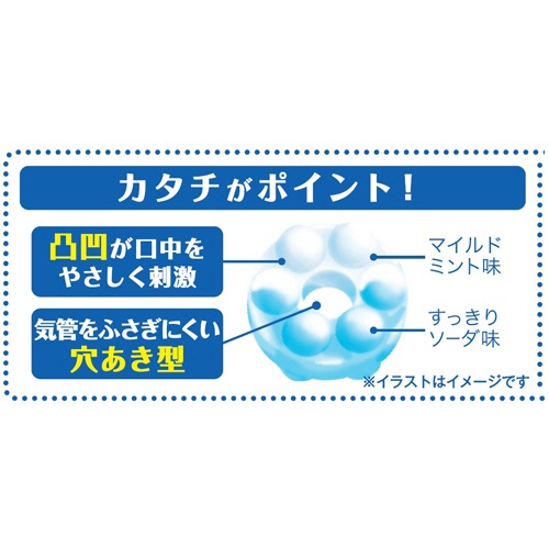 アサヒグループ食品　オーラルプラス　うるおいキャンディ　スッキリミント味　５７ｇ　１袋3