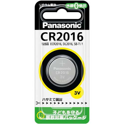 パナソニック　コイン形リチウム電池　３Ｖ　ＣＲ２０１６Ｐ　１個1