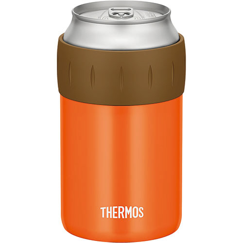 【クリックでお店のこの商品のページへ】サーモス 保冷缶ホルダー JCB-352 350ml缶用 オレンジ 1個 362405