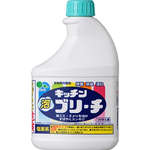 ミツエイ　泡キッチンブリーチ　付替　４００ｍｌ　１本1