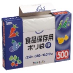 日本サニパック　スマートキッチン　食品保存用ポリﾌﾞｸﾛ　半透明　Ｍ　０．０１０ｍｍ　ＫＳ１２　１箱（５００枚）