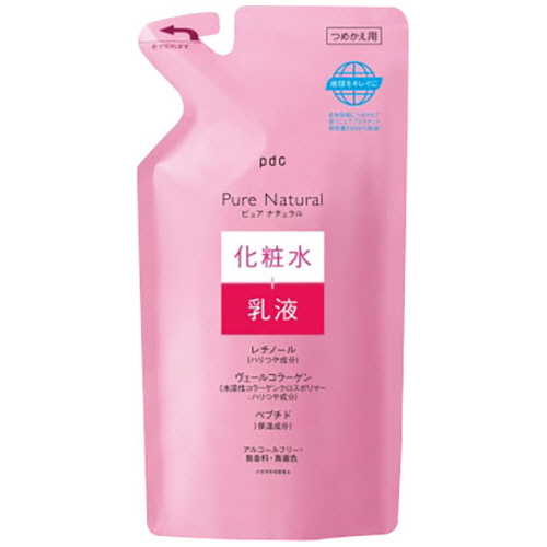 【クリックで詳細表示】pdc ピュアナチュラル エッセンスローション リフト つめかえ用 200ml 1個 104263