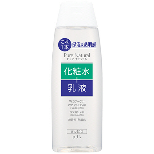【クリックで詳細表示】pdc ピュアナチュラル エッセンスローション ライト 210ml 1本 102733