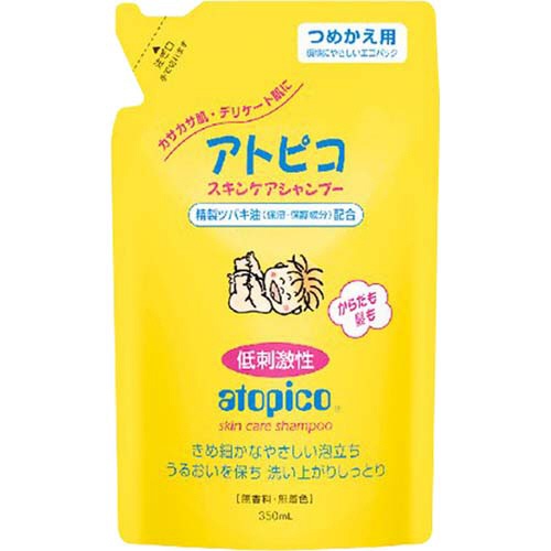 大島椿　アトピコ　スキンケアシャンプー　つめかえ用　３５０ｍｌ　１個1