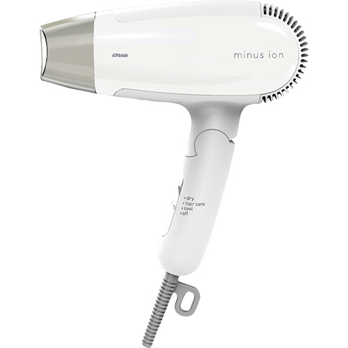 【クリックで詳細表示】泉精器製作所 マイナスイオン ヘアードライヤー ホワイト DR-RM38-W 1台 DR-RM38-W