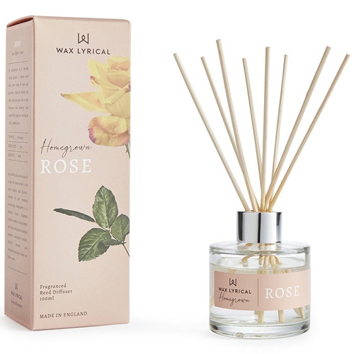 ワックスリリカル　Ｈｏｍｅ　Ｇｒｏｗｎ　リードディフューザー　ローズ　１００ｍｌ　ＷＬＨＧ０３０６　１セット1