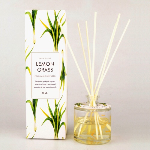ユーロジャパンエレガンス　Ｇｒｅｅｎ　Ｏａｓｉｓ　リードディフューザー　レモングラス　７０ｍＬ　ＩＤＧＯ０００４　１セット1