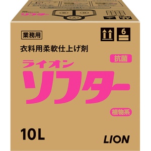 ライオン　ソフター　業務用　１０Ｌ　１箱1