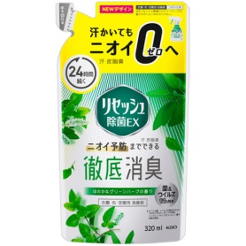花王　リセッシュ　除菌ＥＸ　グリーンハーブの香り　つめかえ用　３２０ｍｌ　１個