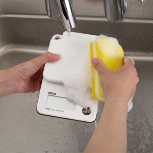 タニタ　洗えるクッキングスケール　ホワイト　ＫＷ－２０１－ＷＨ　１台5